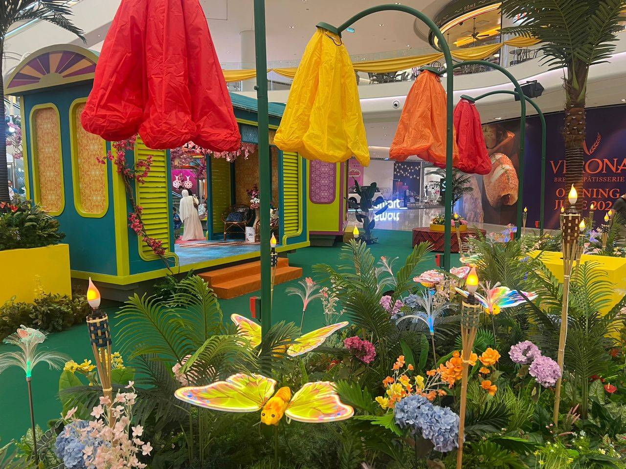 Some of the Rimba Raya decoration at Pavilion Bukit Jalil