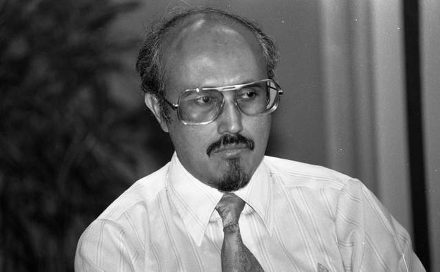 Ahmad Rejal Arbee, 83, who was named the recipient of the National Journalism Laureate for 2014 passed away early today. - BERNAMA FILE PIX