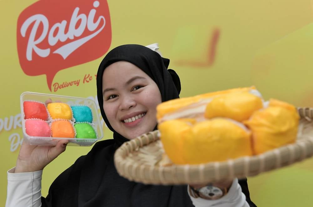 Durian Crepe Rabi founder Robiatul Adawiah Ibrahim. Photo by Bernama