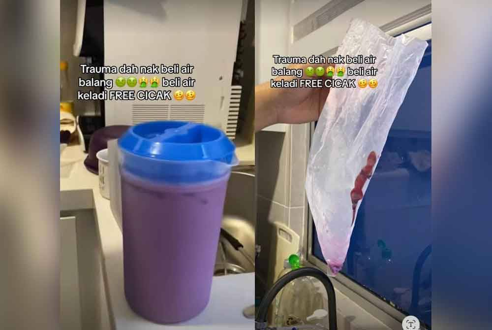 A screenshot of the video posted on TikTok.