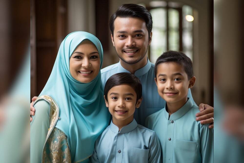 Tranquil Blue. The image is generated by artificial intelligence (AI).