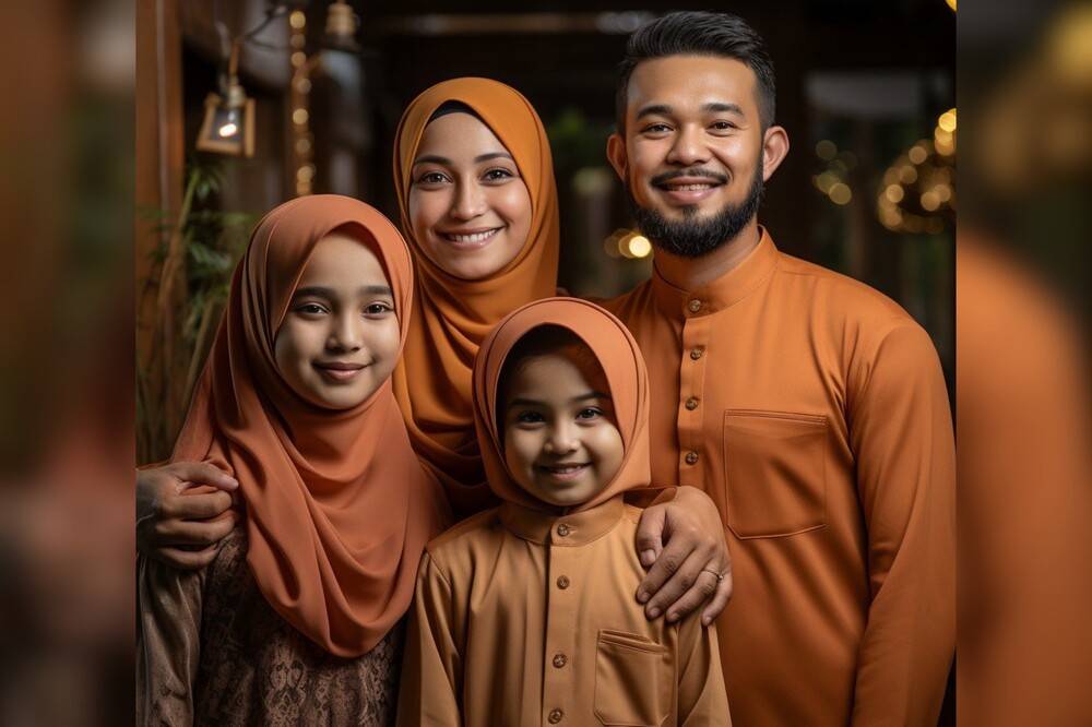 Brick Orange. The image is generated by artificial intelligence (AI).