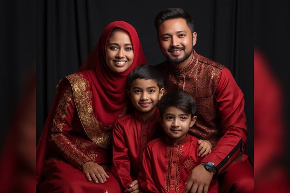 Lucious Red. The image is generated by artificial intelligence (AI).