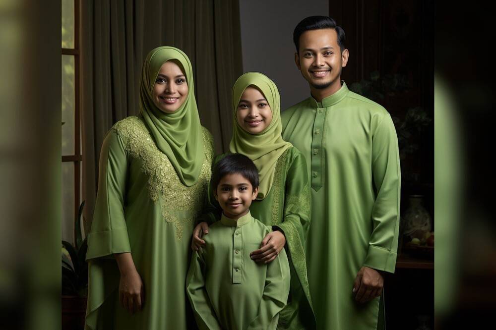 Lime Green. The image is generated by artificial intelligence (AI).