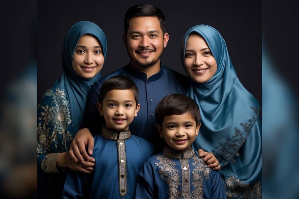 Sapphire Blue. The image is generated by artificial intelligence (AI).