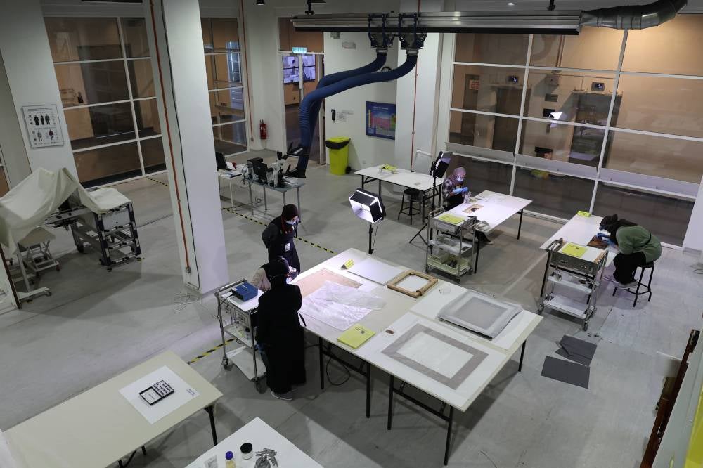 The Art Hospital not only focuses on the conservation process of visual artworks by experienced conservationists, but also plays a role as a gallery, an art library, and a museum, thus serving as a catalyst for the country's tourism. - Photo by Bernama