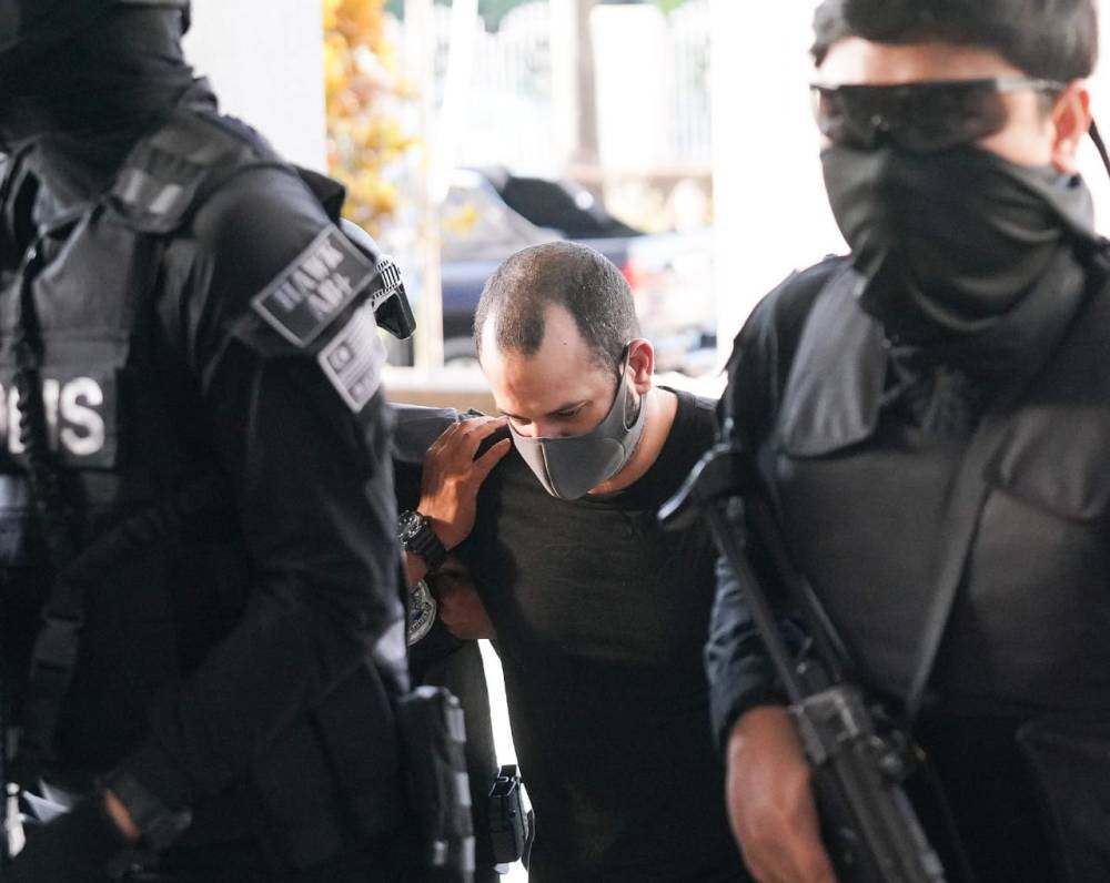 Shalom Avitan was arrested in Kuala Lumpur in possession of six handguns and 158 bullets.