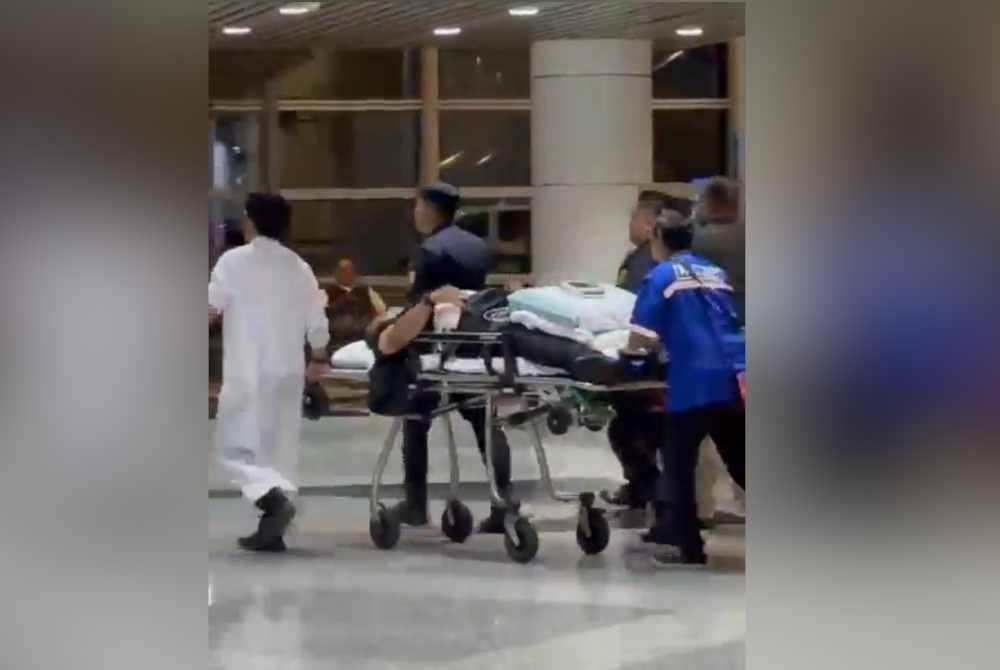 The bodyguard who was shot in the incident is still unconscious. Photo: Social media