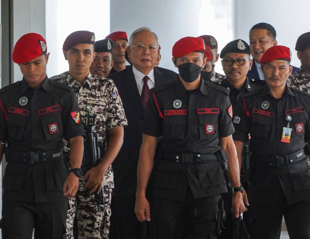 Former prime minister Datuk Seri Najib Razak - BERNAMA FILE PIX