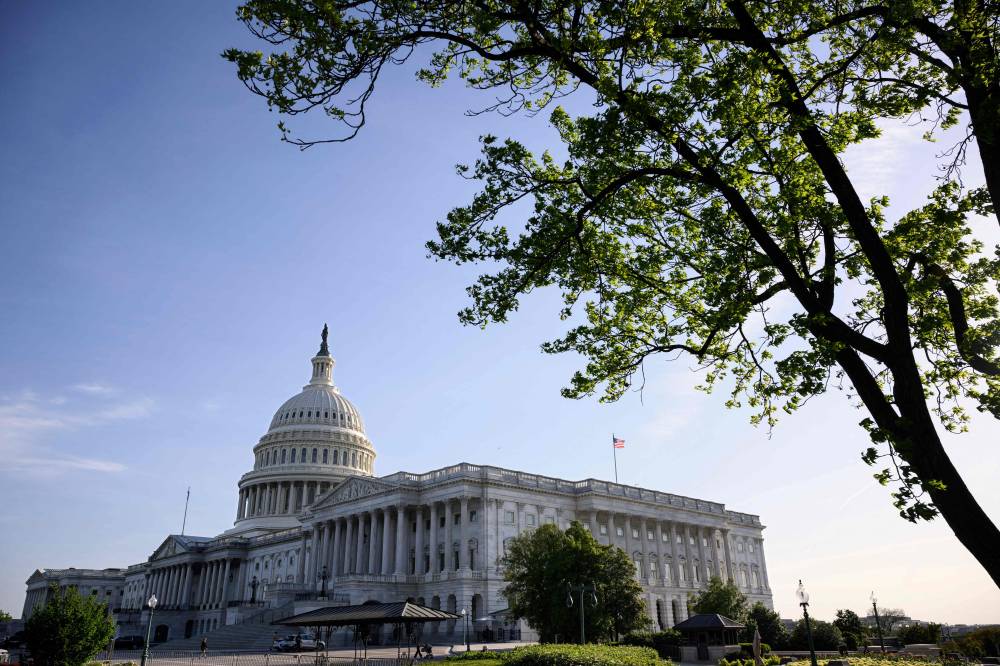 The US Capitol is seen in Washington, DC, on April 23, 2024. - Photo by AFP