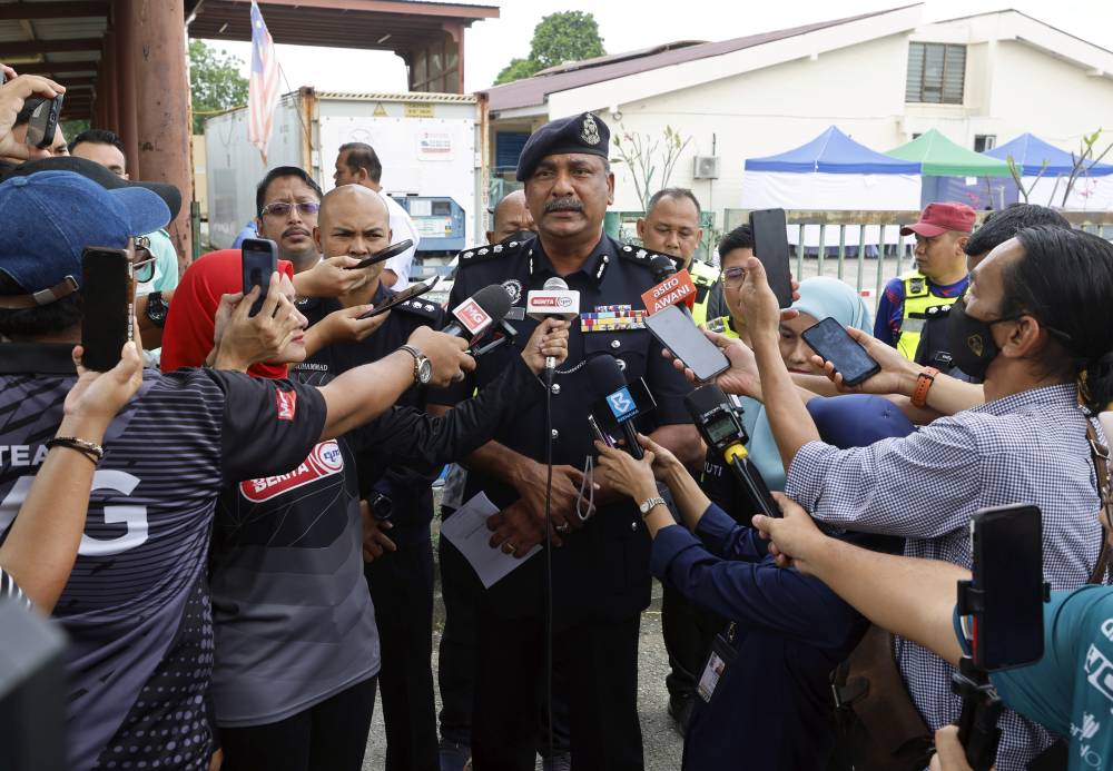 Klang Utara Police chief, Assistant Commissioner S. Vijaya Rao - File photo by Bernama