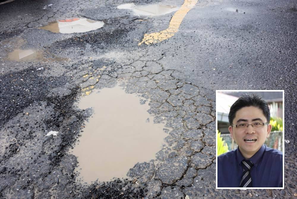 As taxpayers, users naturally expect the roads they travel to be free from any damage. (Inset: Law)