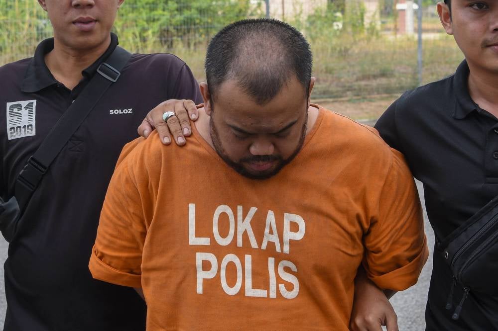Headmaster of a tahfiz centre Muzaidi Mohamad, 30, pleaded not guilty in the Kota Bharu Sessions Court today to five counts of sodomising his students over the past three years. - Photo by Bernama