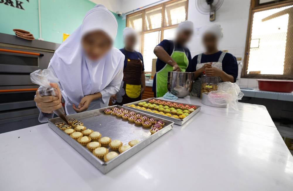 The inmates' commitment to the programme for six months to a year has sharpened their skills in fields previously unfamiliar to them. Photo by Bernama