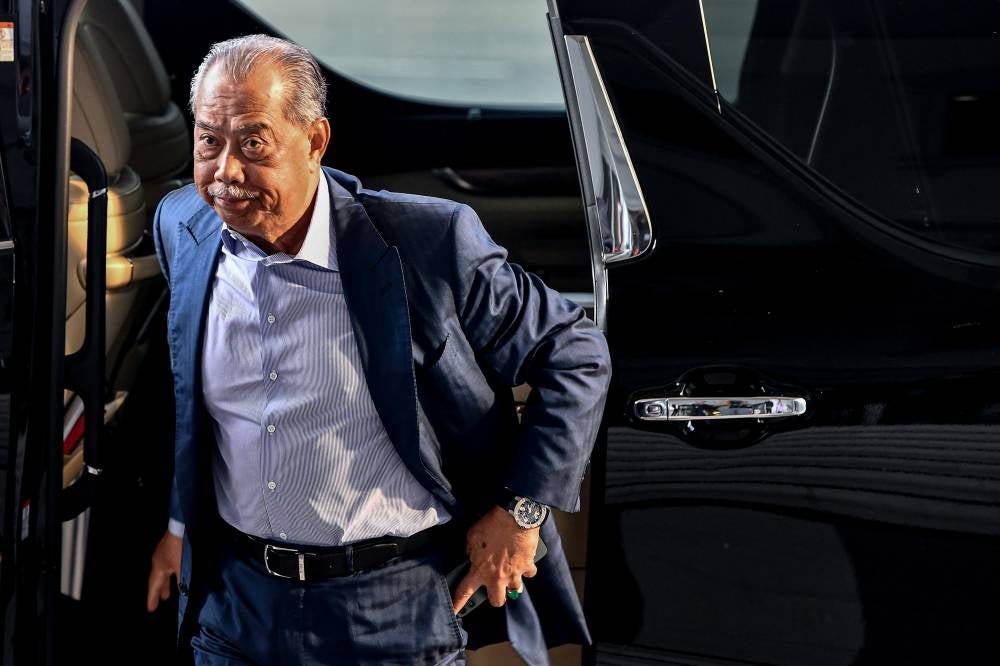 Muhyiddin. Photo by Bernama