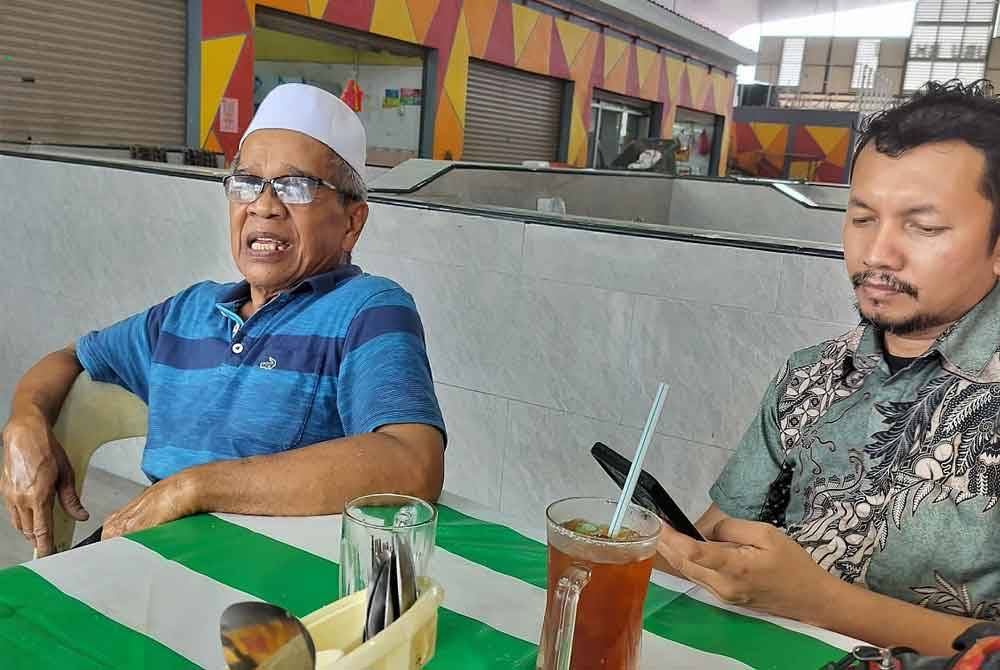 Ali (left) is excited about the presence of the Malay candidate from PN in the KKB by-election.