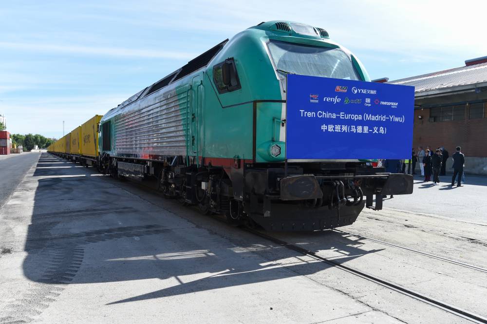 La nueva línea de tren entre China y España refuerza los lazos comerciales