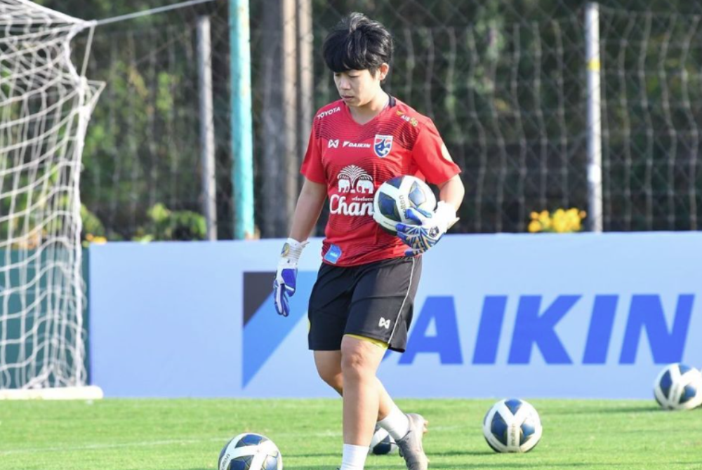 Sukanya now, 36, teaching sport at a Bangkok university, said she wept all the way back to the team hotel after the 2019 mauling in France. - Photo credit: @24_chor/Instagram