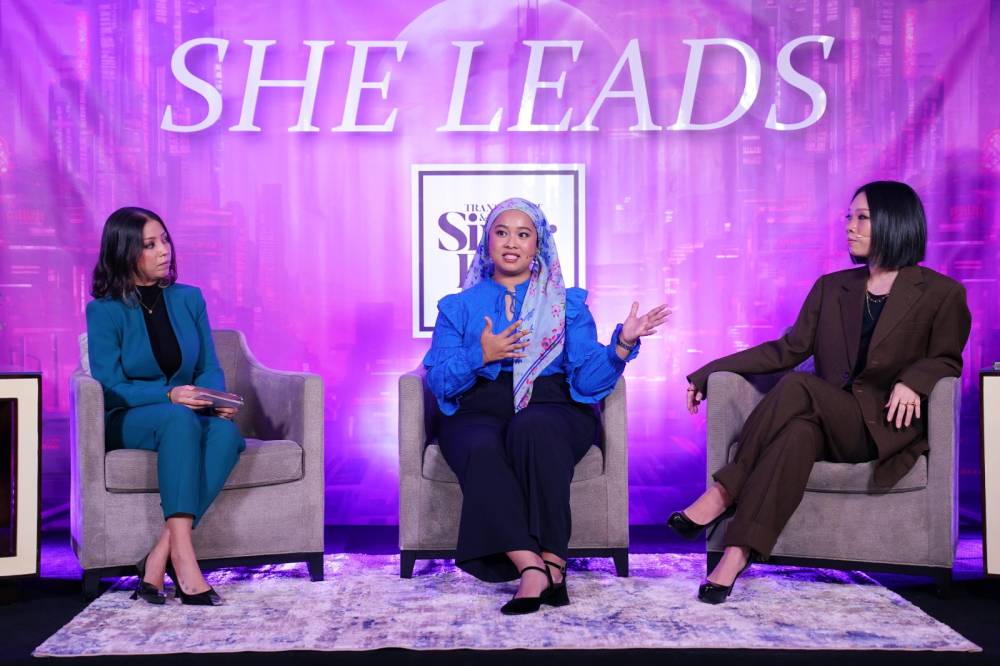 'She Leads 2' event, hosted by Ushar Daniele, took place on May 7 at the Karangkraf Auditorium, featuring seasoned fashion stylist Andrea Wong and acclaimed makeup artist Nabilah Nordin.