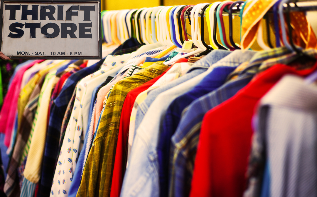 For those unsure about colour choices to thrift, expert suggested starting with colours that suit most people, such as navy blue, emerald green, dark teal blue, burgundy, dark purple and brown.