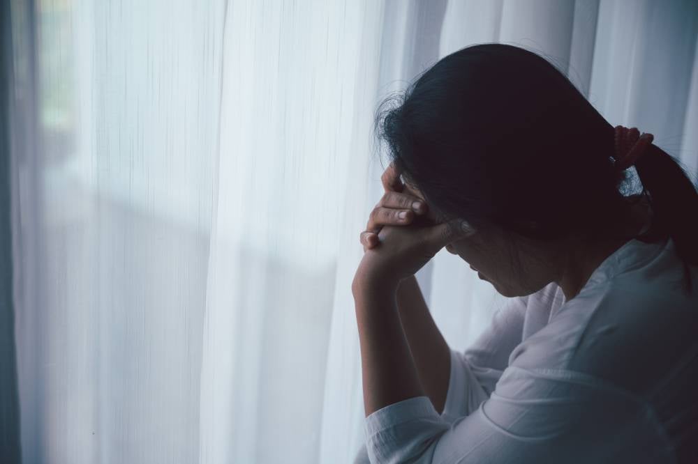 A total of one million individuals in Malaysia aged 15 years and above suffer from depression. Photo - 123RF