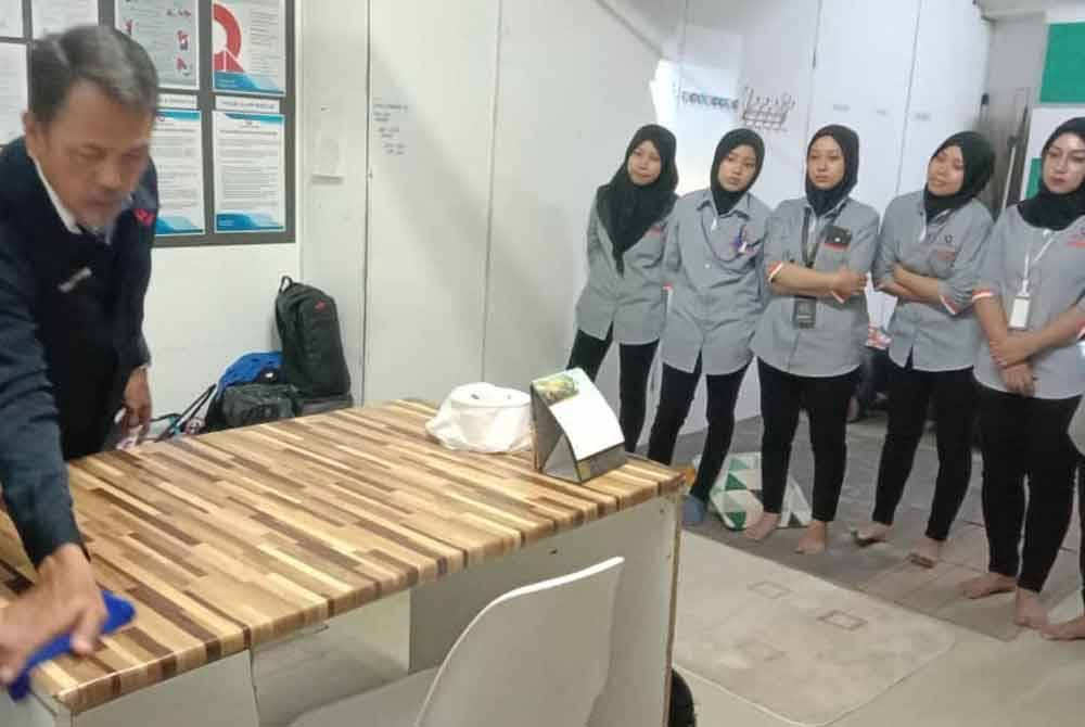 Training provided to workers enables them to be efficient and knowledgeable in the correct techniques to ensure the quality of their work.