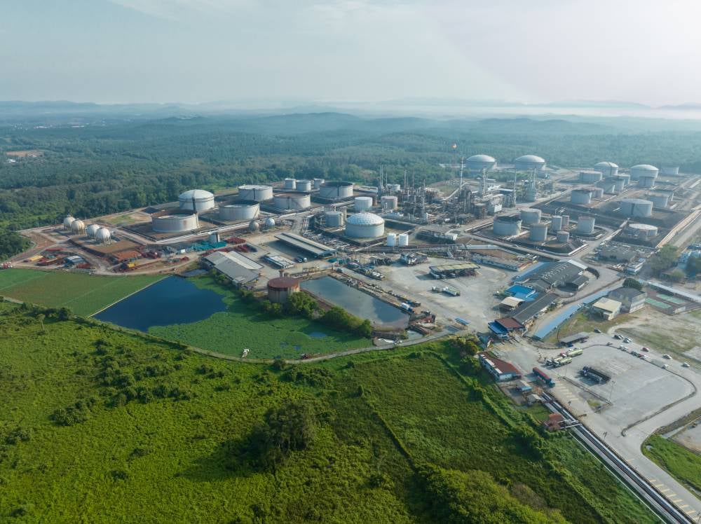 Port Dickson Refinery has a crude distillation capacity of 88,000 barrels per day, fueled Malaysian market with quality and environmental-friendly petroleum and gas products. - Photo by Petron's Management