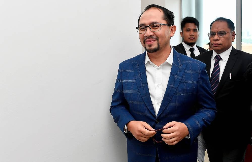 Sayed Amir Muzzakkir Al Sayed Mohamad. Photo by Bernama