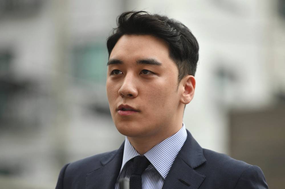 Former BIGBANG boyband member Seungri, real name Lee Seung-hyun. (Photo by Jung Yeon-je / AFP)