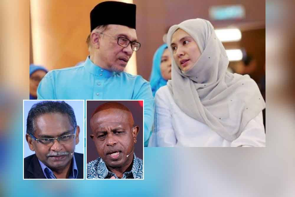Analysts warn of nepotism allegations if Nurul Izzah runs in by-election. - Thumbnail from left: Manimaran, Sivamurugan.