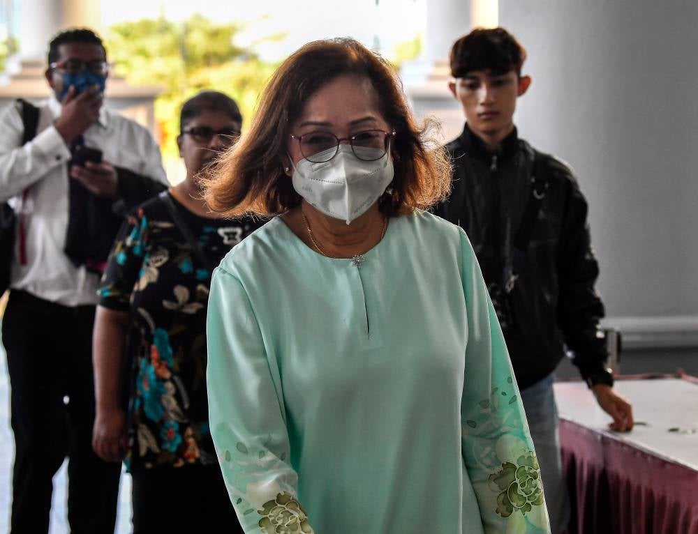 Toh Puan Na'imah Abdul Khalid. Bernama FILE PIX