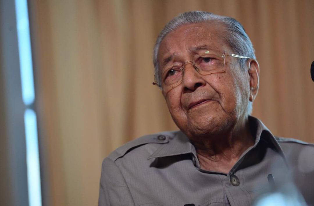 Dr Mahathir during Sinar Daily’s Fireside Chat. Photo by Asril Aswandi Shukor/Sinar