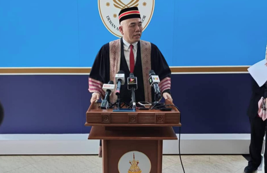 Speaker Lau Weng San. Photo: Facebook