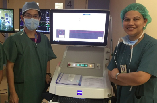 Dr Mastura Md Yusof (right).