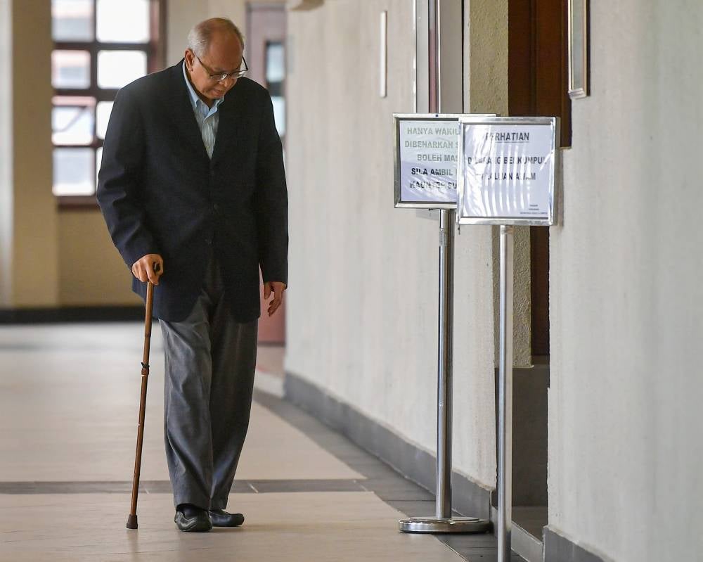 Former SRC International Sdn Bhd director Datuk Suboh Md Yassin at the Kuala Lumpur High Court, today. - Photo by Bernama