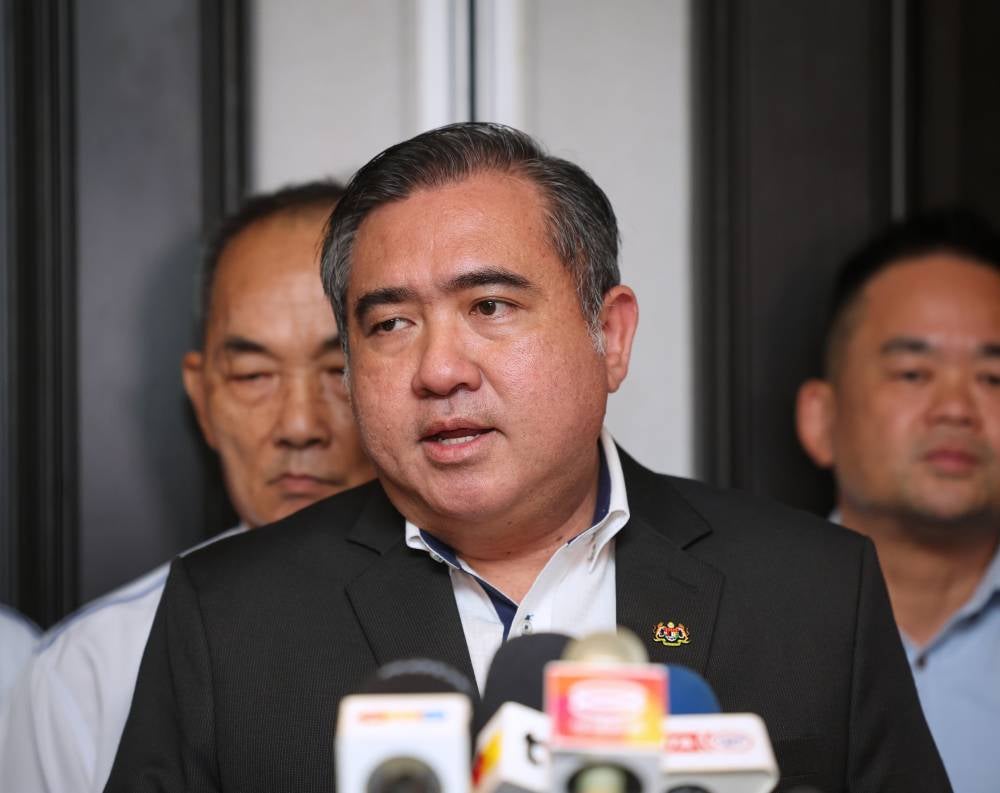 Transport Minister Anthony Loke during a press conference after officiating the Annual General Meeting of the Malaysian Association of Driving institutes, today. - Photo by Bernama