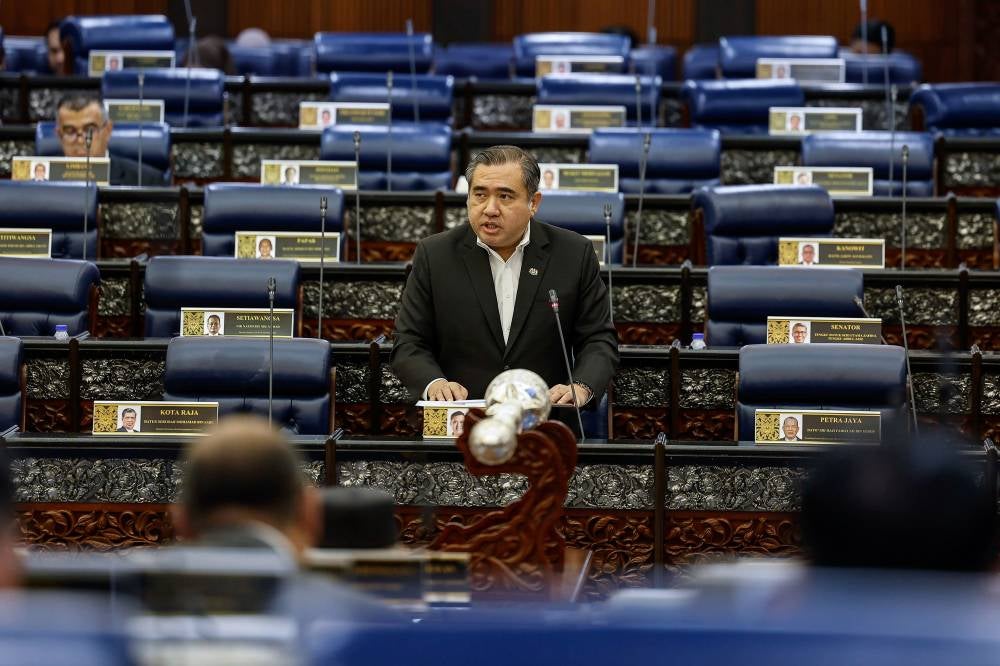 Loke when tabling the Malaysian Aviation Commission (Dissolution) Bill 2024 for the second reading in Dewan Rakyat, today. Photo by Bernama