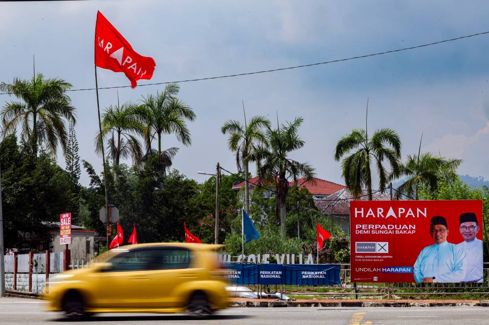 Sungai Bakap has been in the spotlight for the past few weeks due to the upcoming by-election following the death of incumbent state assemblyman Nor Zamri Latiff on May 24 due to stomach inflammation. Photo by Bernama