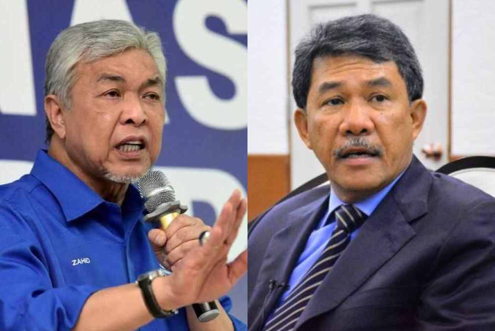 Ahmad Zahid Hamidi (left) and Mohamad Hasan (right)