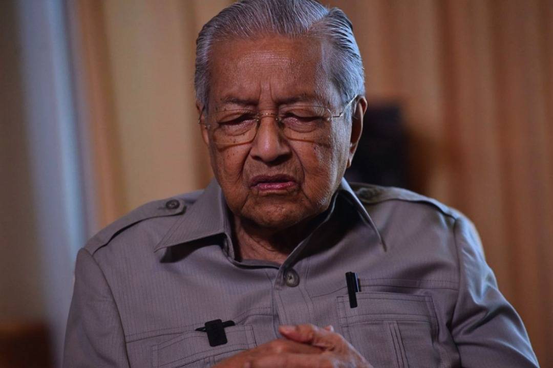 Former prime minister Tun Dr Mahathir Mohamad during an exclusive interview with Sinar Daily.