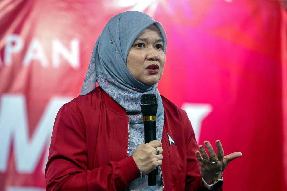 Education Minister Fadhlina Sidek - Photo by Bernama