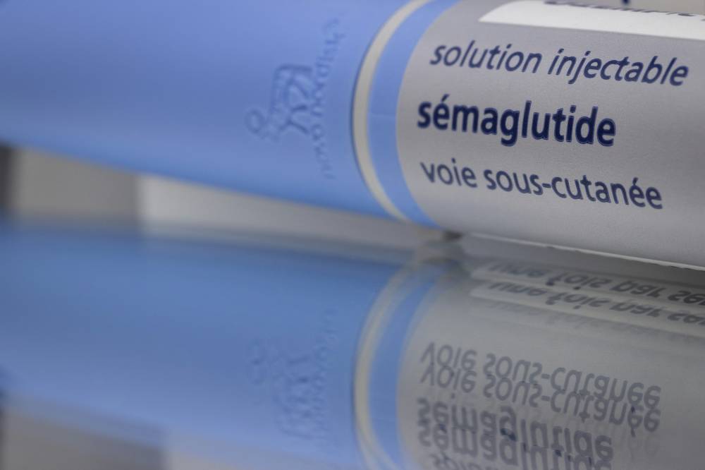 This photograph taken on Feb 23, 2023, in Paris, shows the anti-diabetic medication "Ozempic" (semaglutide) made by Danish pharmaceutical company "Novo Nordisk". - (Photo by JOEL SAGET / AFP)