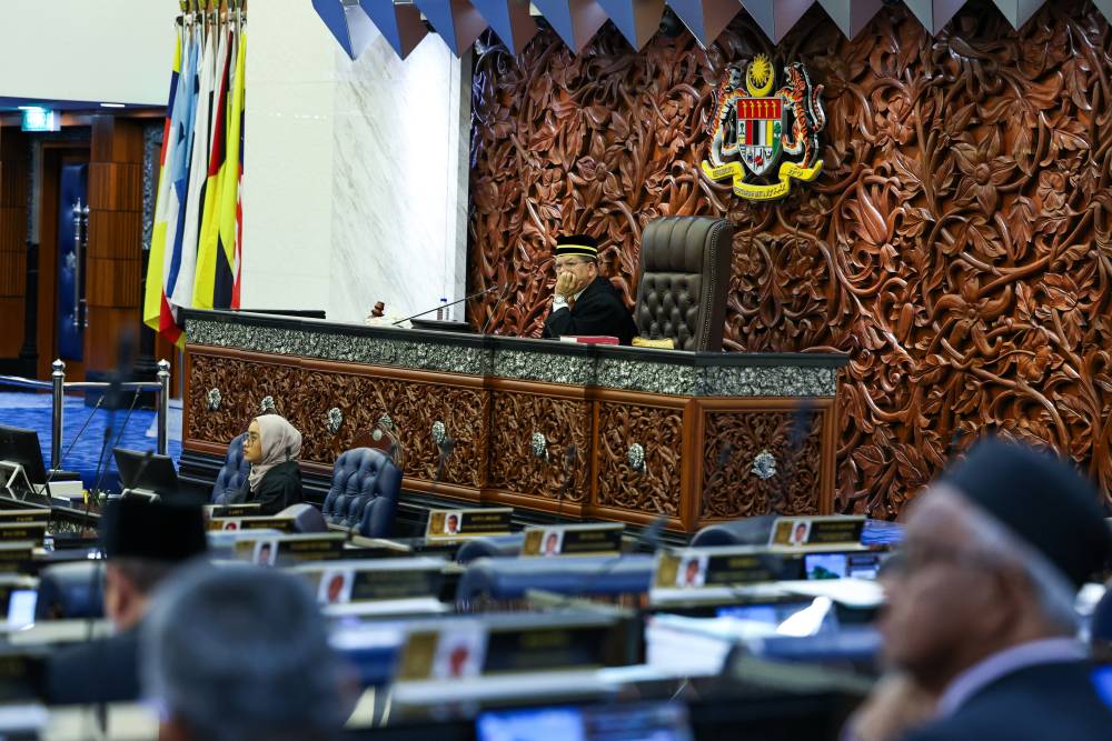 There is no issue with Dewan Rakyat Speaker Tan Sri Johari Abdul using his discretionary powers to decide to retain the seats of the six Bersatu MPs who previously defected to support the unity government. - Photo by Bernama