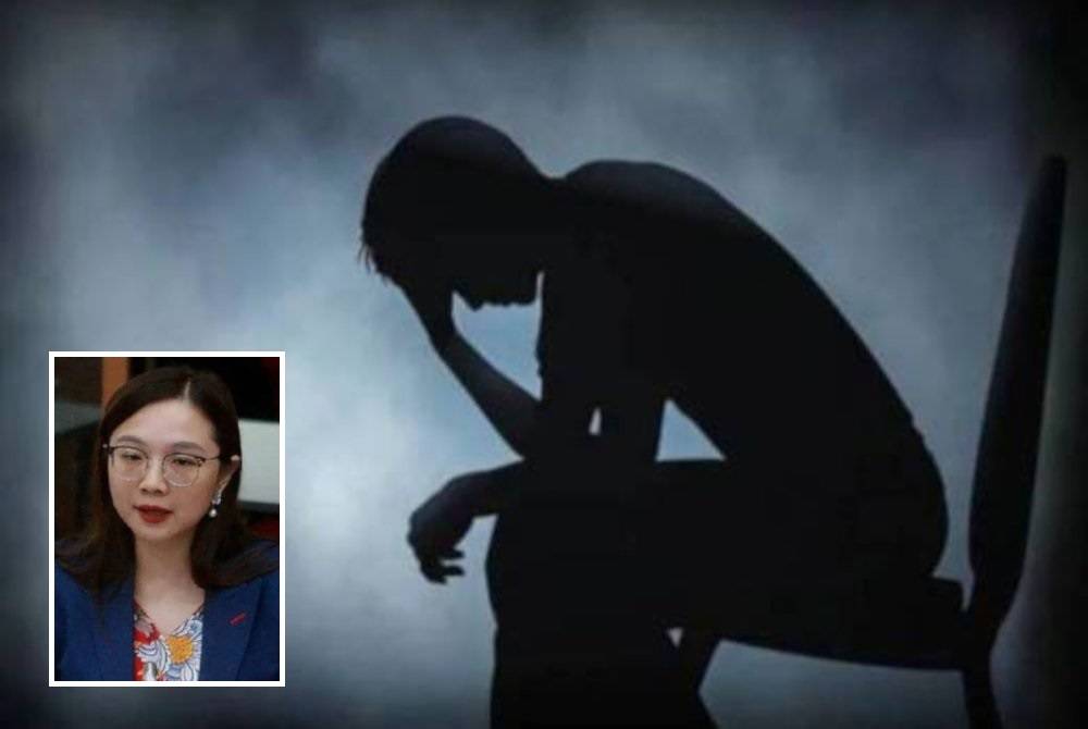 Over 2,000 individuals have sought treatment for mental health issues each year at health clinics throughout Selangor since 2020. (Inset: Jamaliah Jamaluddin)