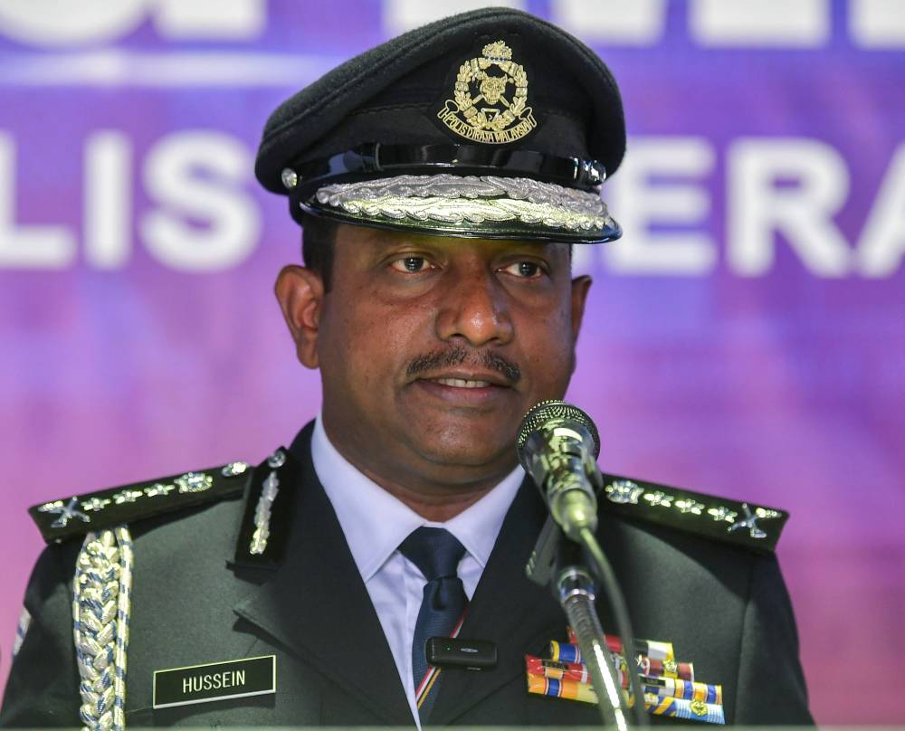Selangor police chief Datuk Hussein Omar Khan - BERNAMA FILE PIX