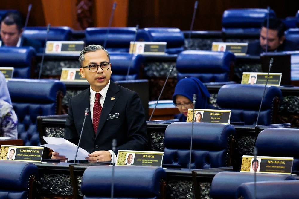 Communications Minister Fahmi Fadzil - Photo by Bernama