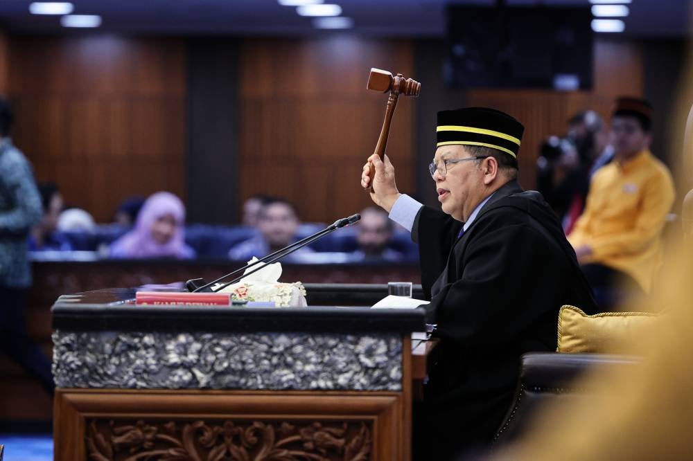 Dewan Rakyat Speaker Tan Sri Johari Abdul - Photo by Bernama