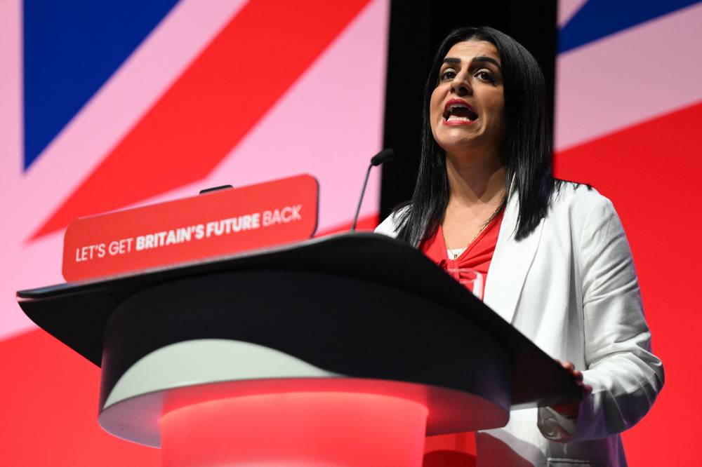 Shabana Mahmood - (Photo by OLI SCARFF / AFP)