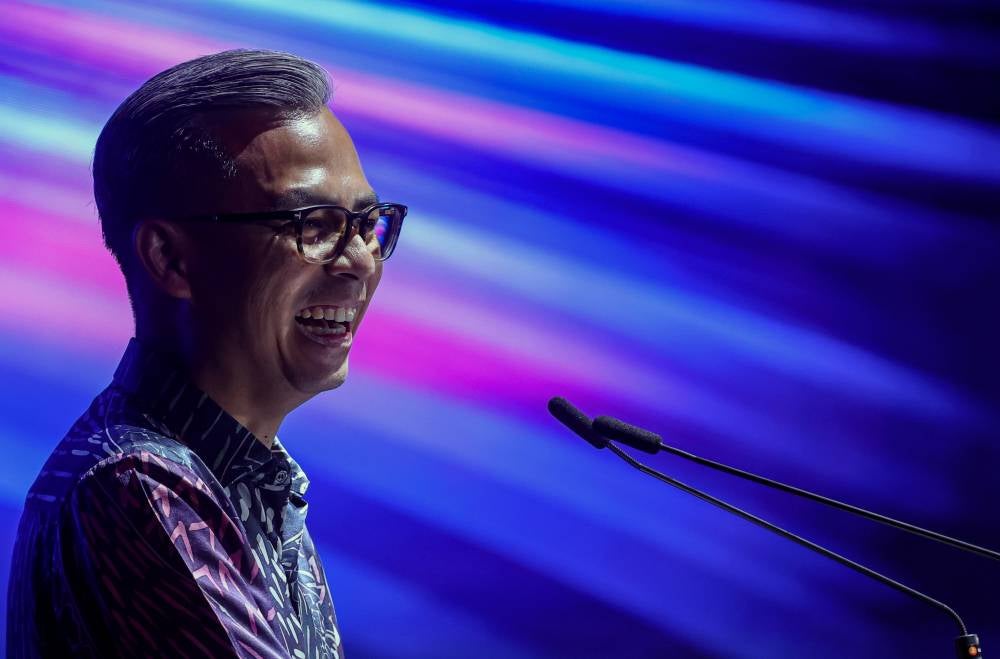 Fahmi Fadzil. Photo by Bernama