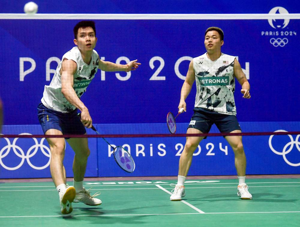 Aaron Chia and Soh Wooi Yik. Bernama FILE PIX